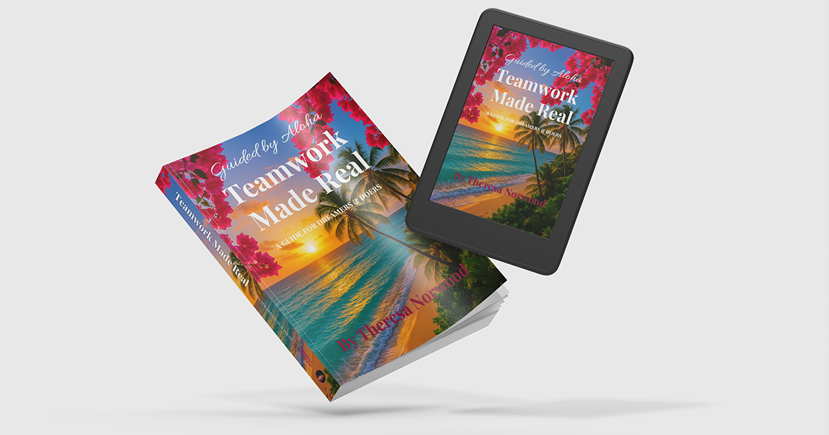 Teamwork Made Real book cover mockup